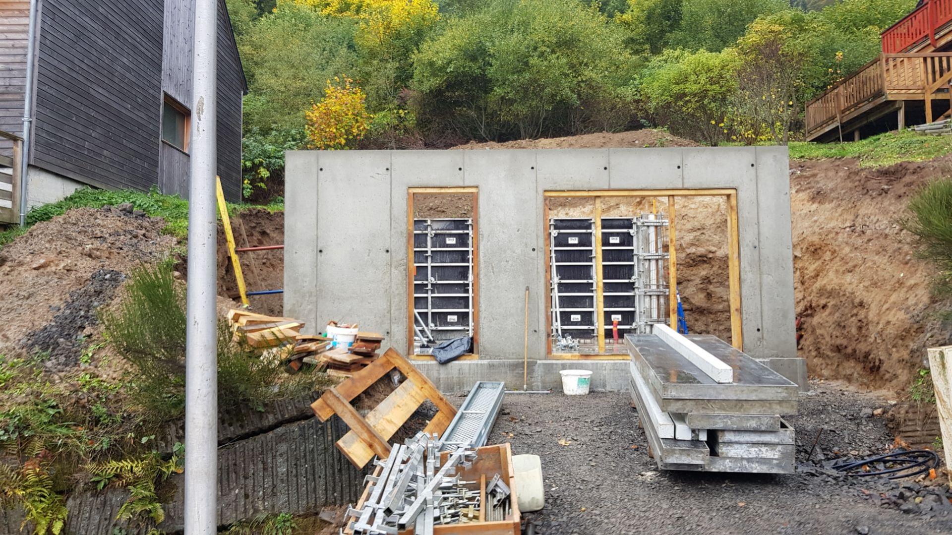 Construction sous sol