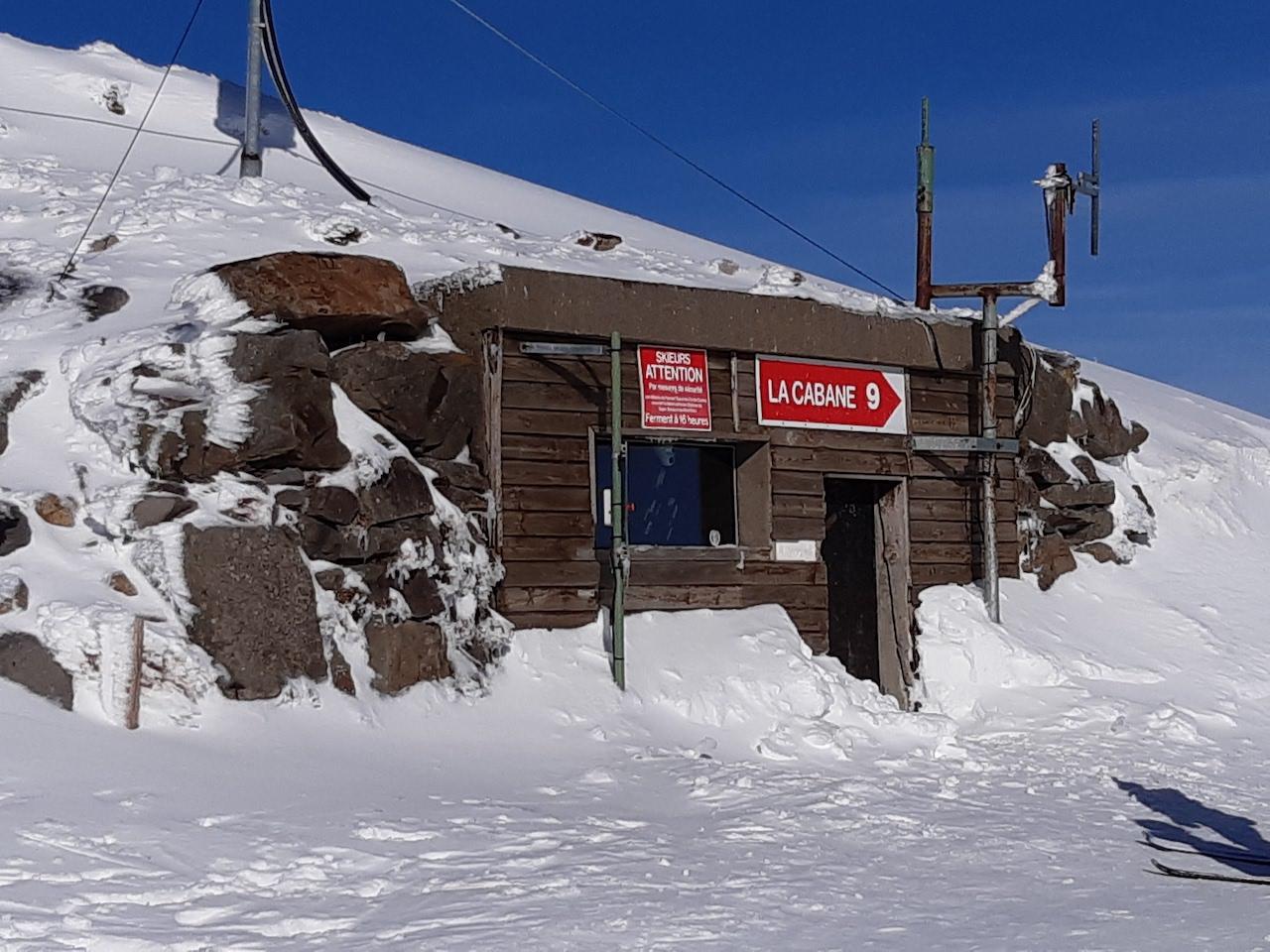 Haut du sommet du Puy Ferrand